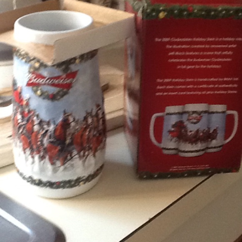 Budweiser Beer Stein